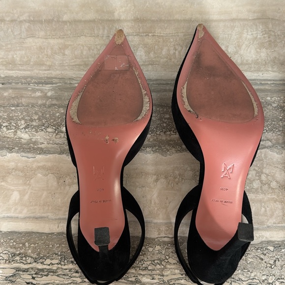 Amina Muaddi Camelia Slingback Pumps - Picture 5 of 12